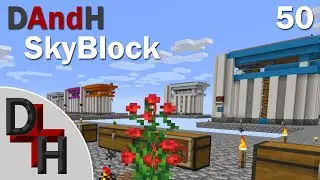 SkyBlock Quickcarpet: Flower Towers: Episode 50