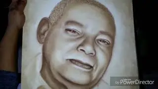 Speed drawing of Grandpa