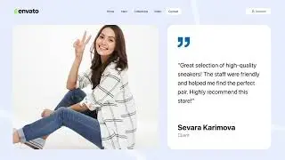 After Effects Template - Sneakers Promo Minimalism Style Videohive