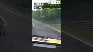 Sheldon Van Der Linde Involved In A Massive Crash At The 2024 24 Hours Of The Nürburgring
