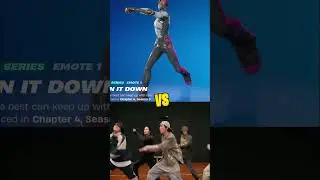 RUN IT DOWN Emote IN REAL LIFE 400% SYNC