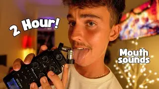 2 Hours of Wet & Sticky Mouth Sounds