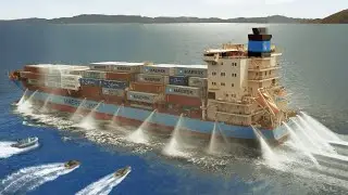 Crazy Techniques Gigantic Ships Use to Fight Pirates in Middle of the Ocean