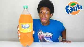2 Liter Bottle of Fanta CRUSHED in Seconds! (Fastest Time)