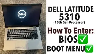 Dell Latitude 5310 - How To Enter BIOS (UEFI) & Boot Menu Options