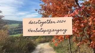 decotogether 2024 | Herbstspaziergang KW 41 | Journaling with me | #decotogether24