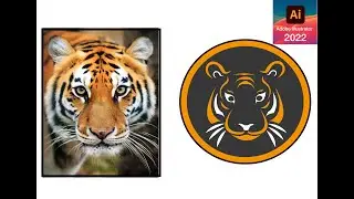 ILLUSTRATOR TUTORIAL  HOW TO CREATE A VECTOR LOGO FROM AN IMAGE