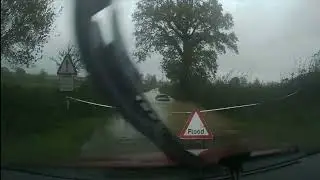 Storm Bert damage and flooding in Somerset  2024