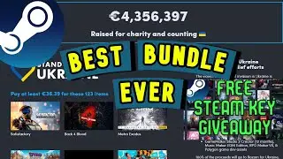 Best Humble Bundle Ever + Stand With Ukraine Bundle + Humble Heroines + Win Steam Keys Here!