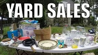 Yard Sale Treasure Hunting - Picking for TREASURES!