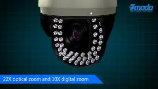 Zmodo 22X High Speed Dome Pan Tilt  Zoom Camera