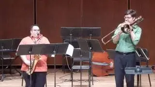 Duo Concertante by Daniel Schnyder, Performed by Ian Cruz and JD Handshoe