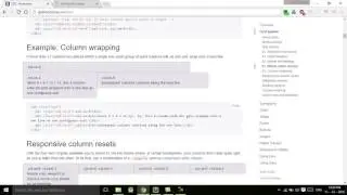 Bootstrap Tutrial Part 7 | BootStrap Column Wrapping
