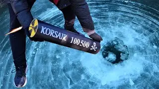 CORSAIR 100500 in Stinky Lake | Explode Ice with MEGA Petard