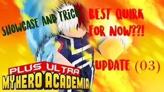 Roblox Plus Ultra - Naval Laser Showcase + Trick (BEST QUIRK FOR NOW)