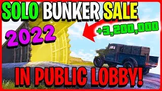 SELLING A FULL BUNKER SOLO IN PUBLIC LOBBY IN 2022  -GTA 5 ONLINE