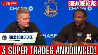 OFFICIAL! WARRIORS CONFIRM 3 BIG TRADES INCLUDING KUMINGA AND KLAY THOMPSON | WARRIORS NEWS