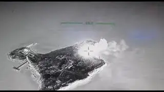 Вертолёт Ми 8, высадивший десант на острове в Чёрном море, был уничтожен ударом дрона