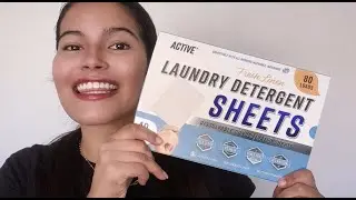 Instrucciones de como utilizar el detergente de ropa en forma de papel ACTIVE LAUNDRY SHEETS SPANISH
