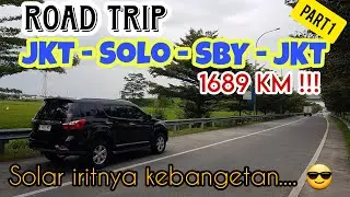 Road Trip Isuzu MU-X Jakarta - Surabaya PP 1689 KM - Solar iritnya kebangetan [Part 1]