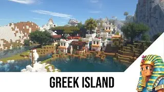 Minecraft Ancient Greek Island Build Tour