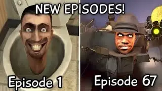Skibidi Toilet 1 - 67 All Episodes 1 to 67 (60 FPS REMASTERED) Chainsaw SkibidiToilet Episodes 1  67