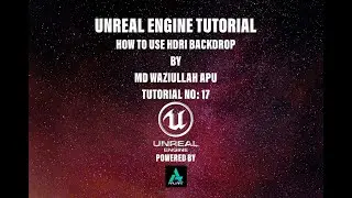 17  Unreal Engine 5 Tutorial How to use HDRI Backgrop | 