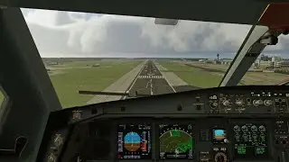 Manchester Landing | Toliss A340