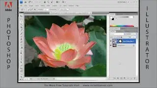 Photoshop CS4 Tutorial - Creating Selections - Part 4, Magic Wand