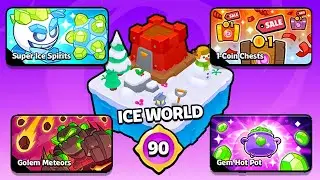 New Game Breaking Ice World Modifiers... (Squad Busters Update)