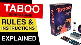 Taboo Board Game Rules & Instructions | How To Play Taboo | Taboo Game Explained