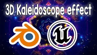 Kaleidoscope Blender and Unreal Engine 5.1