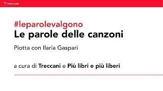 Le parole delle canzoni: Piotta con Ilaria Gaspari. Treccani a Più libri più liberi (2023)