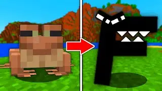 I remade every mob into Alphabet Lore in Minecraft