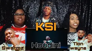 HOUDINI - KSI ft. SWARMZ & TION WAYNE | REACTION ‼️