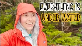 Escaping Society to Live in a Canvas Cabin Tent | Big Woods of Maine Adventure