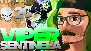 VIPER SENTINELA NA BIND É MUITO FORTE! - Valorant | Coreano