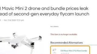 DJI Mavic Mini 2 Release Date & Price