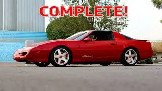 92 Firehawk Trans Am Tribute Build: Part 46 Finale!