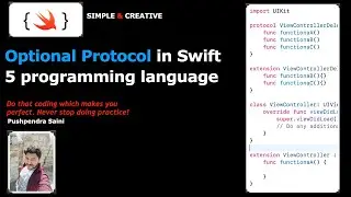 Optional protocol in swift 5 programming language