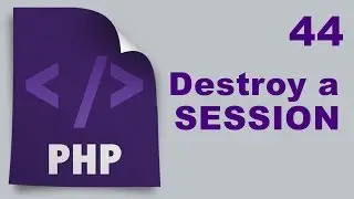 Php Tutorials in Urdu - 44 - Destroy a Session