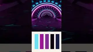 Inspiration: colour palette NEON