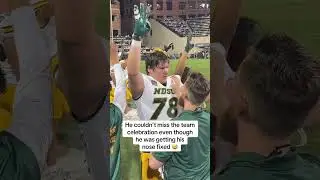 Need to bet on NDSU when the players go this hard 😂 #shorts