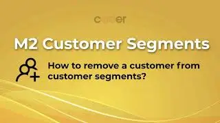 Magento 2 Customer Segmentation | How to remove a customer from customer segment?