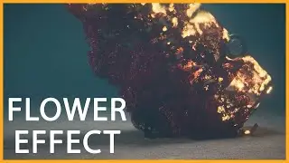 Flower Particle effect in Houdini | Eternals