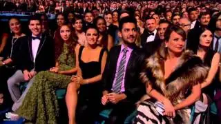 HD: Maite Perroni @MaiteOficial en la Audiencia disfrutando Latin Grammy