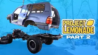 PROJECT LEMONADE Ep.2 - Modified 100 Series Toyota Landcruiser | Engine Swap & Drivetrain
