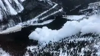 Parks Canada Avalanche control March 3rd 2021
