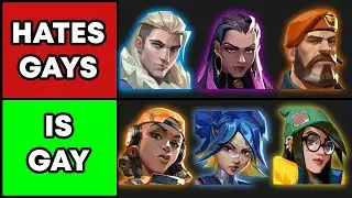 Ranking How Homophobic Valorant Agents Are