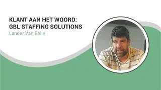 Klant aan het woord: Lander Van Belle van GBL Staffing Solutions - Mint Advocaten